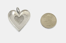 Load image into Gallery viewer, CHARM: PAVE HEART (GOLD/SILVER)