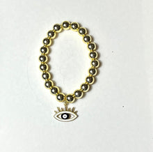 Load image into Gallery viewer, L & J COLLECTION BRACELET: STACKER EYE CHARM
