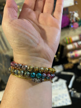 Load image into Gallery viewer, BRACELET: RAINBOW HEMATITE BEADS