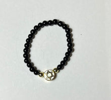 Load image into Gallery viewer, L & J COLLECTION BRACELET: STACKER JEWISH STAR (WHITE)