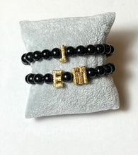 Load image into Gallery viewer, L & J COLLECTION BRACELET: STACKER PERSONALIZED INITIALS