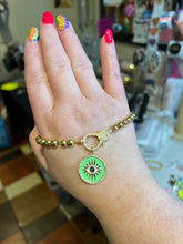Load image into Gallery viewer, BRACELET: LOBSTER CLASP BEAD (GOLD)