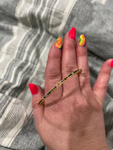 Load image into Gallery viewer, SALE BRACELET: BANGLE RAINBOW STONES