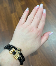 Load image into Gallery viewer, L & J COLLECTION BRACELET: STACKER PERSONALIZED INITIALS