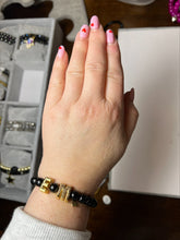 Load image into Gallery viewer, L & J COLLECTION BRACELET: STACKER PERSONALIZED INITIALS