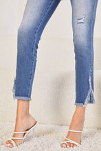 Load image into Gallery viewer, DENIM: HIGH RISE SKINNY FRAYED DETAIL ANKLE