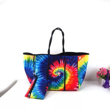 Load image into Gallery viewer, SALE NEOPRENE TOTE: "HEATHER"