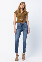 Load image into Gallery viewer, DENIM: HIGH WAIST DETAIL SKINNY