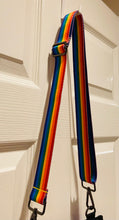 Load image into Gallery viewer, SALE MESSENGER BAG: TIE DYE RAINBOW