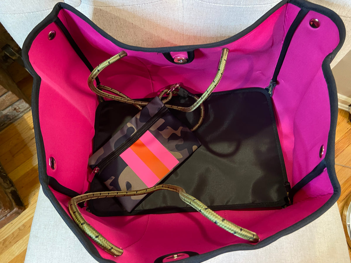 NEOPRENE TOTE: DAWN – Popular by J & M