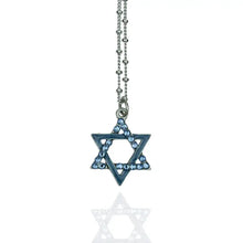 Load image into Gallery viewer, NECKLACES: CRYSTAL STAR OF DAVID
