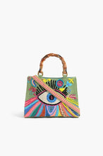 Load image into Gallery viewer, TOTE: BAMBOO HANDLE EMBRIODERY EYE
