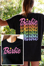 Load image into Gallery viewer, TOP: BARBIE RAINBOW T SHIRT
