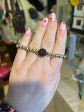 Load image into Gallery viewer, L &amp; J COLLECTION BRACELET: STACKER BLACK PAVE BALL
