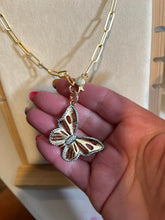 Load image into Gallery viewer, CHARM: PAVE BUTTERFLY
