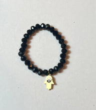 Load image into Gallery viewer, L &amp; J COLLECTION BRACELET: STACKER HAMSA DAINTY EYE
