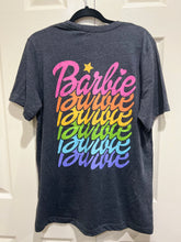 Load image into Gallery viewer, SALE TOP: BARBIE RAINBOW T SHIRT
