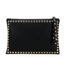 Load image into Gallery viewer, VEGAN: CLUTCH WITH STUDS
