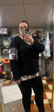 Load image into Gallery viewer, TOP: THERMAL KNIT WITH CAMO
