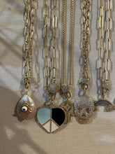 Load image into Gallery viewer, NECKLACE: BOX CHAIN LOBSTER CLASP (GOLD/SILVER/HEMATITE)
