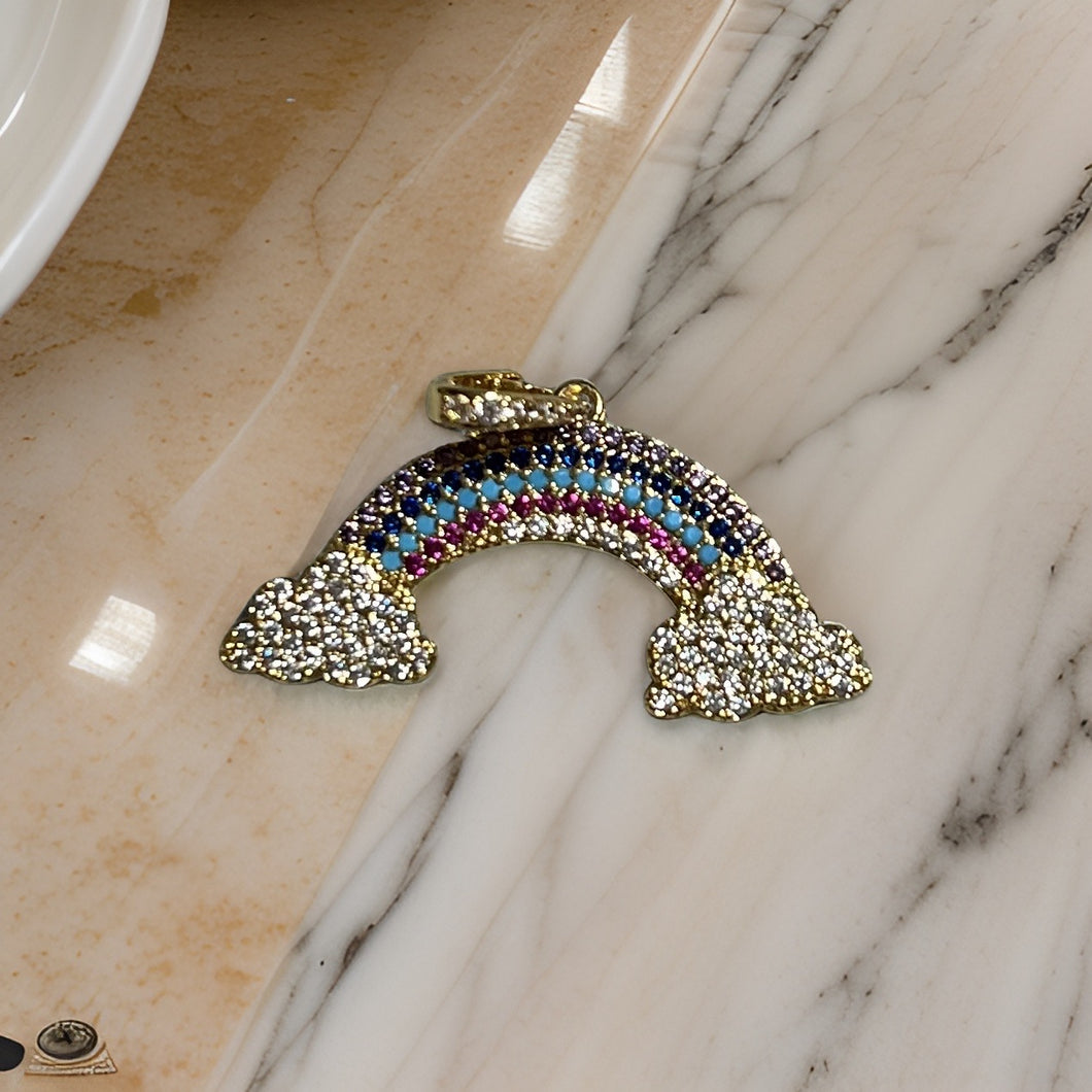 CHARM: RHINESTONE RAINBOW