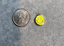 Load image into Gallery viewer, CHARM: SMILE (WHITE or YELLOW)
