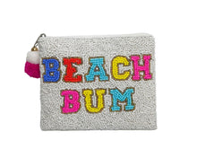 Load image into Gallery viewer, BEADED COIN PURSE: BEACH BUM
