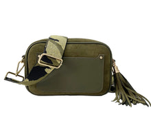 Load image into Gallery viewer, VEGAN CROSSBODY: BRAIDED LIGHT (GREEN)
