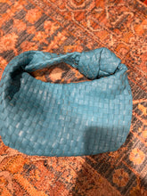 Load image into Gallery viewer, DUMPLING WOVEN BAG: ICE BLUE
