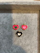 Load image into Gallery viewer, CHARM: ENAMEL HEARTS (GOLD)
