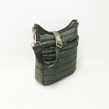 Load image into Gallery viewer, PUFFER MESSENGER: ARMY GREEN
