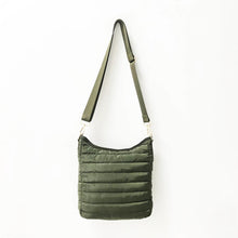 Load image into Gallery viewer, PUFFER MESSENGER: ARMY GREEN
