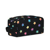 Load image into Gallery viewer, COSMETIC CASE: BLACK NEON STAR
