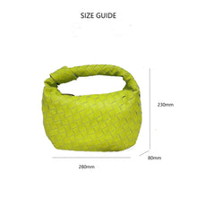 Load image into Gallery viewer, DUMPLING WOVEN BAG: MINT GREEN
