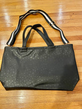 Load image into Gallery viewer, VEGAN STAR TOTE/CROSSBODY: BLACK
