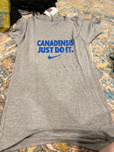 KIDS: CAMP CANADENSIS T SHIRT (SIZE MENS XS)