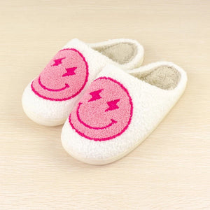 SLIPPERS: BOLT PINK