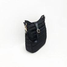Load image into Gallery viewer, PUFFER MESSENGER: BLACK NLYON BLACK STRAP

