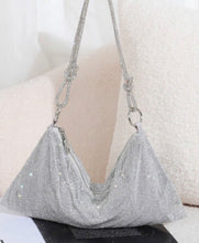 Load image into Gallery viewer, RHINESTONE KNOT EVENING BAG
