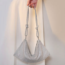 Load image into Gallery viewer, EVENING BAG: RHINESTONE KNOT
