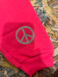 KIDS: PINK SWEATPANTS STONES SIZE (2T)