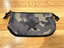 Load image into Gallery viewer, NEOPRENE COSMETIC BAG: CAMO STAR
