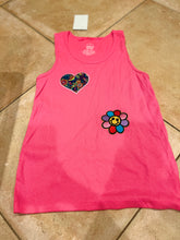 Load image into Gallery viewer, KIDS: PINK PATCH TANK (SIZE
