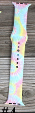 Load image into Gallery viewer, WATCH STRAP:  TIE DYE COLORS (PINK #3)
