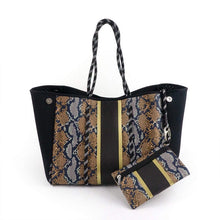 Load image into Gallery viewer, NEOPRENE TOTE: &quot;JORDANNA&quot;
