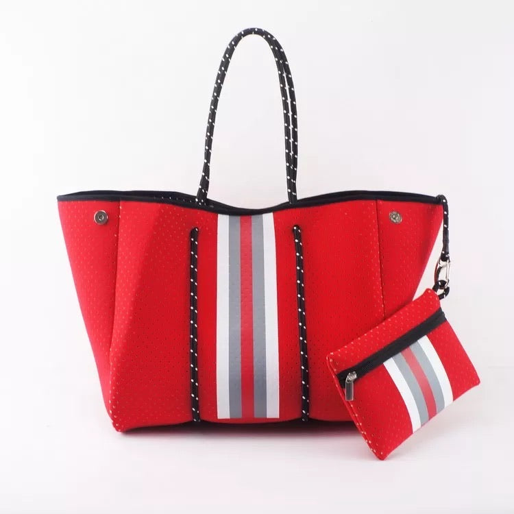 SALE NEOPRENE TOTE: 