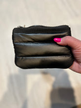 Load image into Gallery viewer, PUFFER: COIN PURSE/KEY CHAIN (BLACK)
