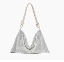 Load image into Gallery viewer, RHINESTONE KNOT EVENING BAG
