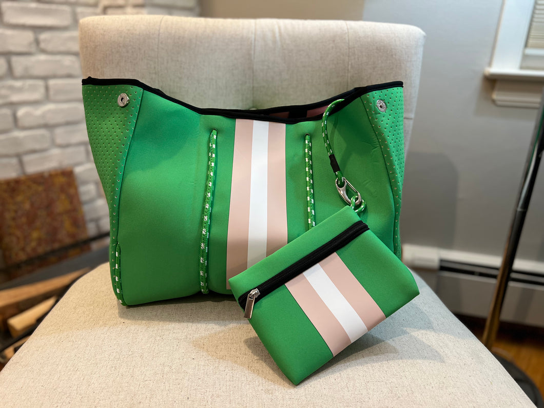 SALE NEOPRENE TOTE: PAIGE