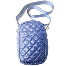 Load image into Gallery viewer, PUFFER PHONE BAG: NAVY

